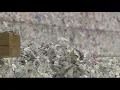 Shredded paper is recyclable but needs special handling Verify