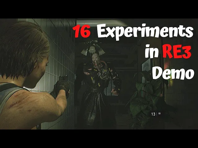 16 Experiments in Resident Evil 3 Remake Demo