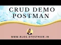 Part3 Crud postman