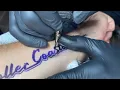 Script tattoo Real time sound