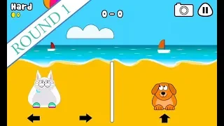 Download Pou vs Orange Puppy - Round 1 | Beach Volleyball Android Game MP3