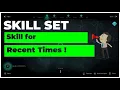 Introductory l welcome to skill set Skills necessary for recent times