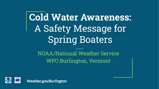 Cold Water Safety 2024