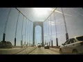 Interstate 678 Over the Whitestone Bridge New York - Dash Cam