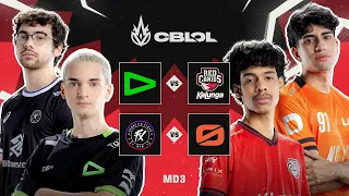 LOUD x RED | FX x LOS | CBLOL 2026 - 2ª Etapa | Dia 13 (Md3)