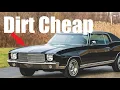 Chevy Monte Carlo Buyers Guide cheap muscle cars