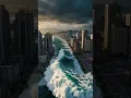 Download Lagu 🌊 Tsunami Strikes Coastal City: A Breathtaking Escape! 🌪️🏙️🌫️ #tsunami