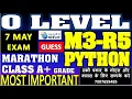PYTHON UP EXAM 7 MAY MARATHON CLASS UP GUESS PAPER 2022 SOLUTION KE SAATH