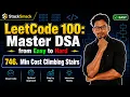 LeetCode 746 Solved Min Cost Climbing Stairs Dynamic Programming Java Solution