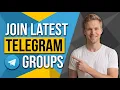 How To Join Latest Telegram Groups Easy Step By Step Guide