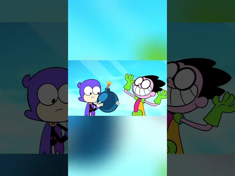 Teen Titans become TOON Titans! 🤣 #reels #teentitansgo #funny #dc #cartoon #shorts