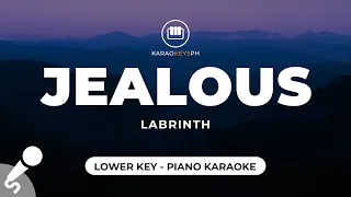 Download Jealous - Labrinth (Lower Key - Piano Karaoke) MP3