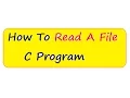 TAMIL C PROGRAM HOW TO READ A FILE