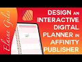 Design an Interactive Planner in Affinity Publisher