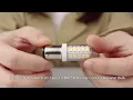 Cheopha BA15D Sewing Machine LED Bulb 40W Halogen Bulb Equivalent
