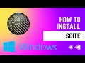 How To Install Scite On Windows