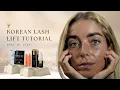 Korean Lash Lift Tutorial Step-by-step Beginner Friendly