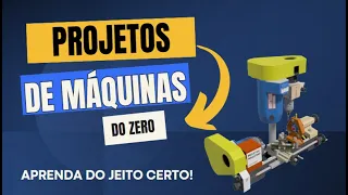 Curso Projeto de Máquinas Raiz - Aprenda a Projetar Máquinas do Zero!