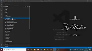 Codeigniter4 from scratch in hindi Codeigniter 4 Folder Structure ajitmishra981