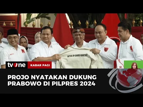 Sosok Pemberani & Pantang Menyerah, PROJO Resmi Dukung Prabowo