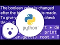 tkinter Checkbutton widget returning wrong boolean value