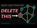 Graph DS - Delete Vertex Graph Operation C Code