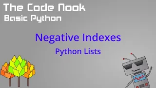 Python Basics - Negative Indexing of Lists