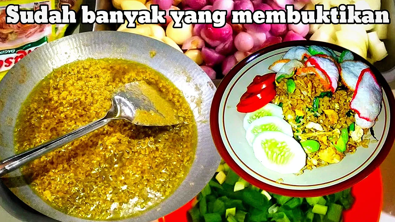 Resep Bumbu Nasi Goreng Serba Guna | Bisa Untuk Bakmi, Bihun Dll Bumbu ini namanya Saus Ebi, selain . 