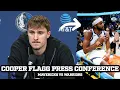 Cooper Flagg on Moses Moody Injury Khris Middleton More After Mavs LOSS vs Warriors