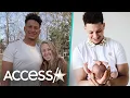 Patrick Mahomes Gazes At Baby Sterling In 1-Month Photo