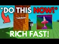 Download Lagu DO This HORNED DINOSHROOM Method To GET RICH FAST in Grow a Garden!