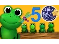 Download Lagu Five Little Speckled Frogs | Nursery Rhymes for Babies by LittleBabyBum - ABCs and 123s