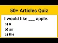Download Lagu Articles Quiz | English Grammar | Grammar Test