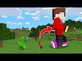 Lagu Tiny \u0026 Giant Speedrunner VS Hunter in Minecraft