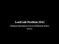 Full Solve Leetcode 3542 Minimum Operations to Convert All Elements to Zero in 3 minutes