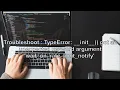 Troubleshoot TypeError -