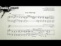 Joy Spring/Clifford Brown-Harold Land's (Bb) Transcription .Transcribed by Carles Margarit