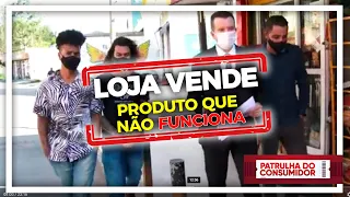 LOJA VENDE GELADEIRA QUE NÃO FUNCIONA