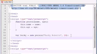Beginner JavaScript Tutorial 25 Creating Our Own Objects