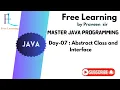 Day 7 Java Abstract Class and Interface Free Learning