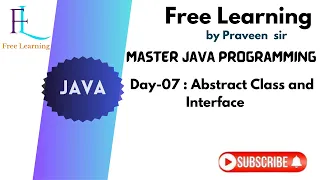 Day 7 Java Abstract Class and Interface Free Learning