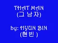 THAT MAN- SECRET GARDEN OST, BY HYUN BIN