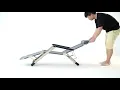 Office nap folding chair recliner folding bed dual-use lounge chair