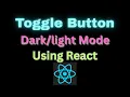 Create a Mode Button Using React and Tailwind Use State Hook Best Example