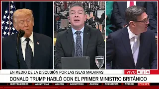 🚨 TRUMP HABLÓ CON EL PRIMER MINISTRO BRITÁNICO: EN MEDIO DE LA DISCUSIÓN POR LAS ISLAS MALVINAS