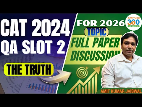 CAT 2024 QA SLOT 2 PYQ