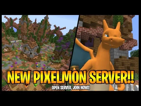 Minecraft server video for PlayPixelmon