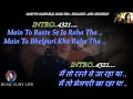 Download Lagu Main To Raste Se Ja Raha Tha Karaoke With Scrolling Lyrics Eng. \u0026 हिंदी