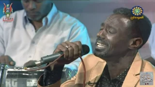 لي زمن بنادي عاطف السماني ونجود عجب جلسة سمر2017م الثاني عشر من رمضان 