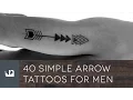40 Simple Arrow Tattoos For Men